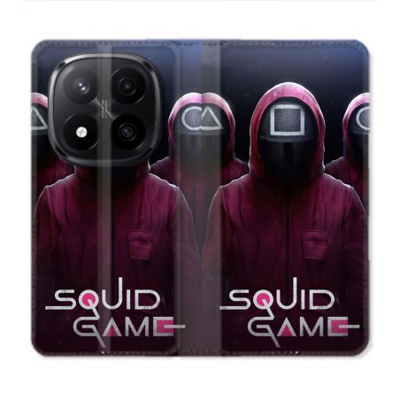 Housse Cuir Portefeuille Pour Xiaomi Redmi Note 14 PRO PLUS 5G Squid Game