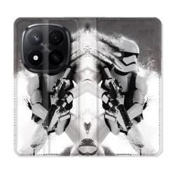 Housse Cuir Portefeuille Pour Xiaomi Redmi Note 14 PRO PLUS 5G Star Wars - Trooper