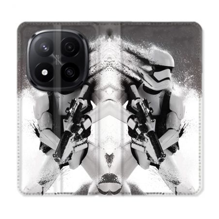 Housse Cuir Portefeuille Pour Xiaomi Redmi Note 14 PRO PLUS 5G Star Wars - Trooper
