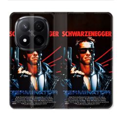 Housse Cuir Portefeuille Pour Xiaomi Redmi Note 14 PRO PLUS 5G Terminator