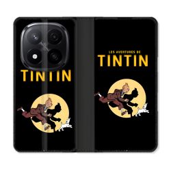 Housse Cuir Portefeuille Pour Xiaomi Redmi Note 14 PRO PLUS 5G Tintin Classique