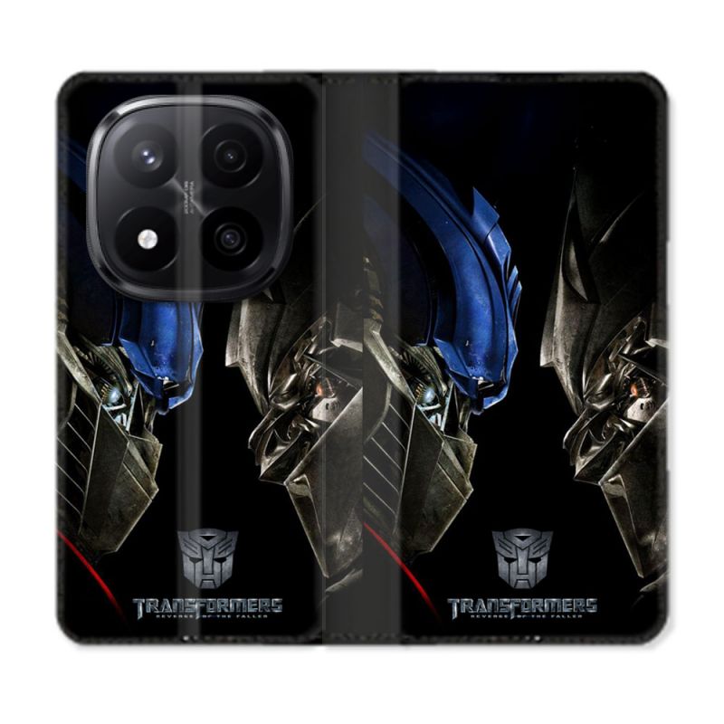 Housse Cuir Portefeuille Pour Xiaomi Redmi Note 14 PRO PLUS 5G Transformers