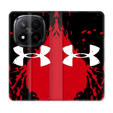 Housse Cuir Portefeuille Pour Xiaomi Redmi Note 14 PRO PLUS 5G Under Armour