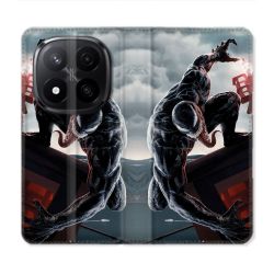 Housse Cuir Portefeuille Pour Xiaomi Redmi Note 14 PRO PLUS 5G Venom