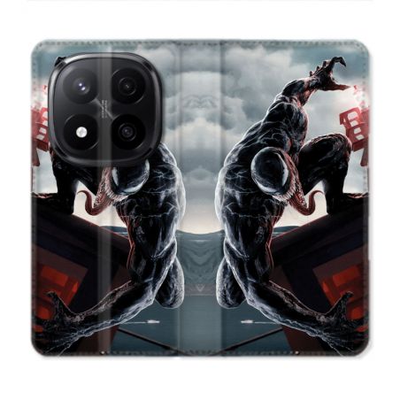 Housse Cuir Portefeuille Pour Xiaomi Redmi Note 14 PRO PLUS 5G Venom