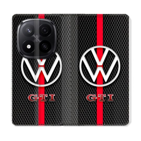 Housse Cuir Portefeuille Pour Xiaomi Redmi Note 14 PRO PLUS 5G Volkwagen Line