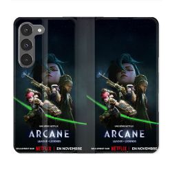 Housse Cuir Portefeuille Pour Samsung Galaxy A26 5G Arcane Affiche