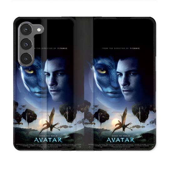 Housse Cuir Portefeuille Pour Samsung Galaxy A26 5G Avatar