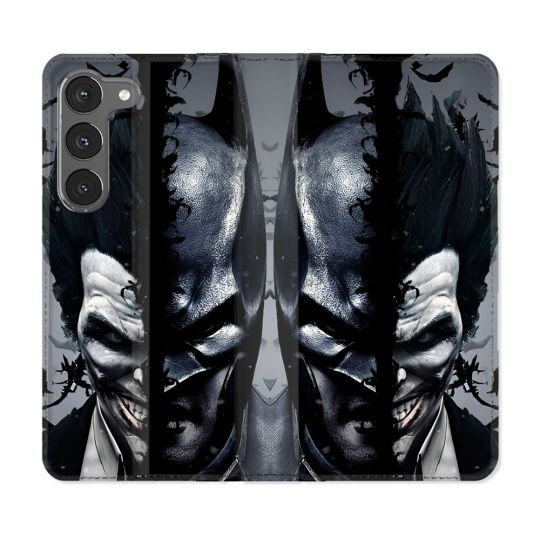 Housse Cuir Portefeuille Pour Samsung Galaxy A26 5G Batman Joker
