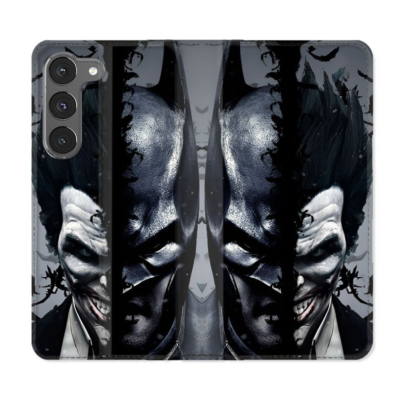 Housse Cuir Portefeuille Pour Samsung Galaxy A26 5G Batman Joker