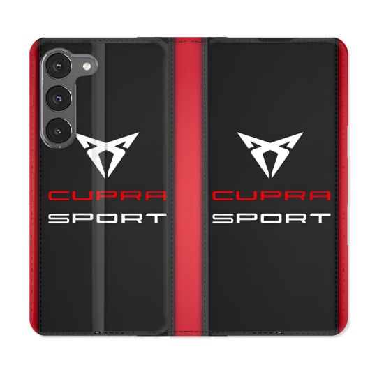 Housse Cuir Portefeuille Pour Samsung Galaxy A26 5G Cupra