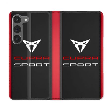 Housse Cuir Portefeuille Pour Samsung Galaxy A26 5G Cupra