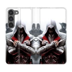 Housse Cuir Portefeuille Pour Samsung Galaxy A36 5G Assassin Creed Mask