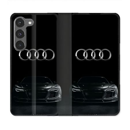 Housse Cuir Portefeuille Pour Samsung Galaxy A36 5G Audi