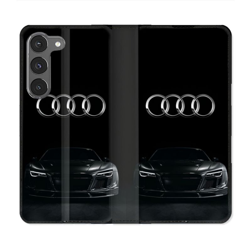 Housse Cuir Portefeuille Pour Samsung Galaxy A36 5G Audi