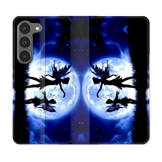 Housse Cuir Portefeuille Pour Samsung Galaxy A36 5G Fantastique Fee Lune