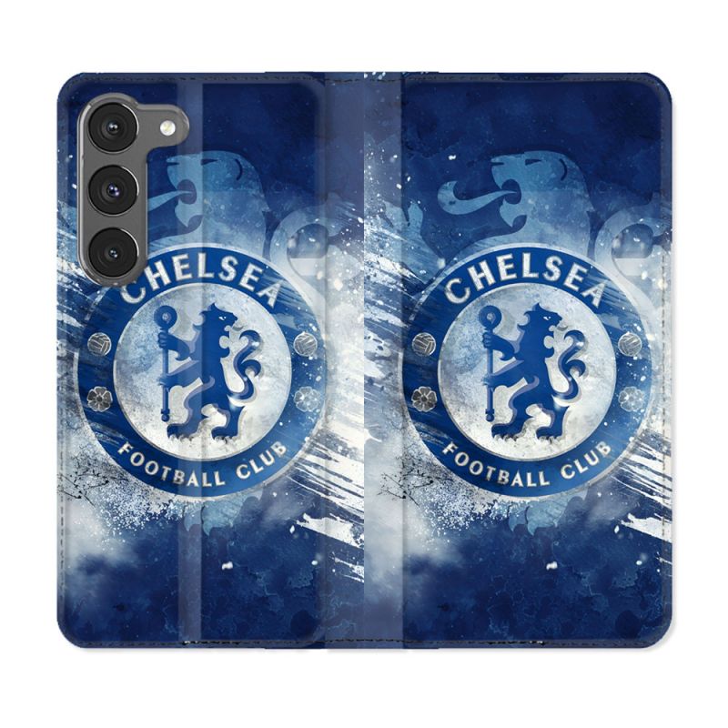 Housse Cuir Portefeuille Pour Samsung Galaxy A36 5G Foot Chelsea