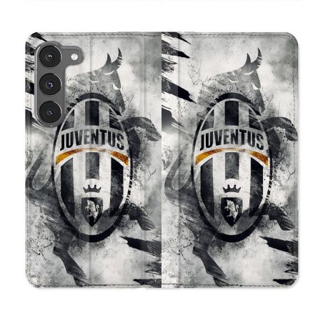 Housse Cuir Portefeuille Pour Samsung Galaxy A36 5G Foot Juventus Turin