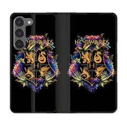 Housse Cuir Portefeuille Pour Samsung Galaxy A36 5G Harry Potter Hogwarts