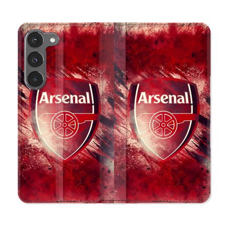 Housse Cuir Portefeuille Pour Samsung Galaxy A26 5G Foot Arsenal