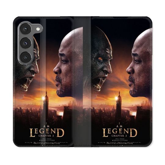 Housse Cuir Portefeuille Pour Samsung Galaxy A26 5G Je suis une Légende