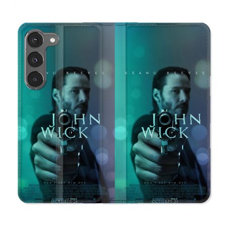 Housse Cuir Portefeuille Pour Samsung Galaxy A26 5G John Wick