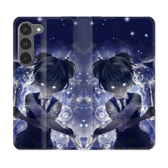 Housse Cuir Portefeuille Pour Samsung Galaxy A26 5G Manga Assassination Classroom Nagisa