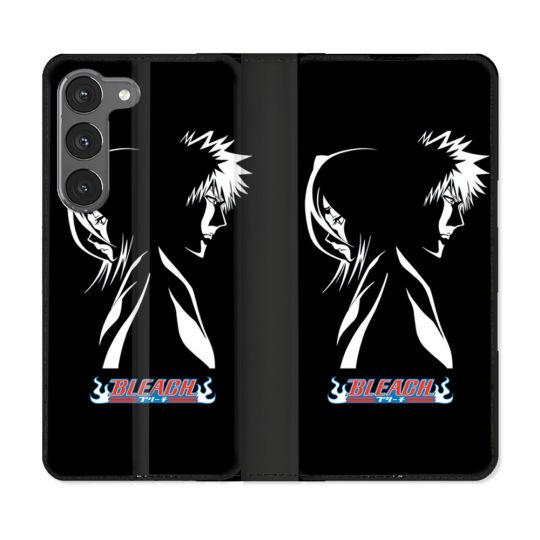 Housse Cuir Portefeuille Pour Samsung Galaxy A26 5G Manga Bleach Duo
