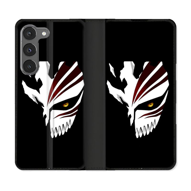 Housse Cuir Portefeuille Pour Samsung Galaxy A26 5G Manga Bleach Masque