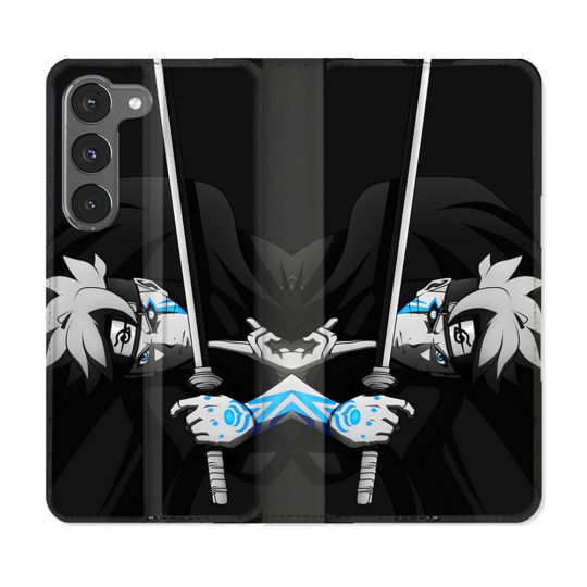 Housse Cuir Portefeuille Pour Samsung Galaxy A26 5G Manga Boruto Epée