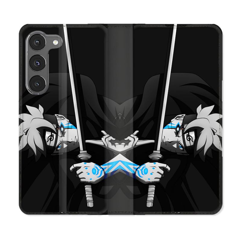 Housse Cuir Portefeuille Pour Samsung Galaxy A26 5G Manga Boruto Epée