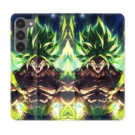 Housse Cuir Portefeuille Pour Samsung Galaxy A26 5G Manga Dragon Ball Broly