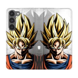 Housse Cuir Portefeuille Pour Samsung Galaxy A26 5G Manga Dragon Ball Sangoku Portrait