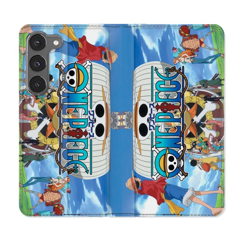 Housse Cuir Portefeuille Pour Samsung Galaxy A26 5G Manga One Piece Sunny