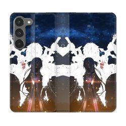 Housse Cuir Portefeuille Pour Samsung Galaxy A26 5G Manga SAO sword Art Online Asuna