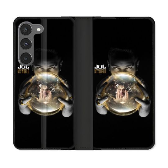 Housse Cuir Portefeuille Pour Samsung Galaxy A26 5G Musique Jul Affiche