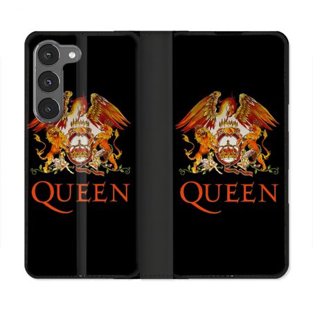 Housse Cuir Portefeuille Pour Samsung Galaxy A26 5G Musique Rock Queen