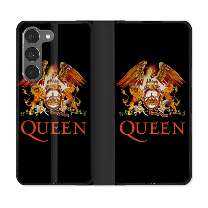 Housse Cuir Portefeuille Pour Samsung Galaxy A26 5G Musique Rock Queen