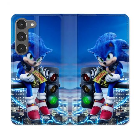 Housse Cuir Portefeuille Pour Samsung Galaxy A26 5G Sonic