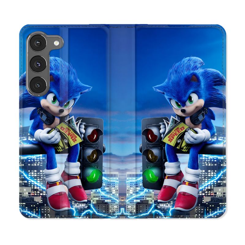 Housse Cuir Portefeuille Pour Samsung Galaxy A26 5G Sonic