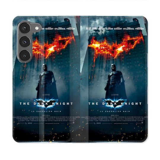 Housse Cuir Portefeuille Pour Samsung Galaxy A26 5G The Dark Night