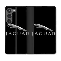Housse Cuir Portefeuille Pour Samsung Galaxy A36 5G Jaguar