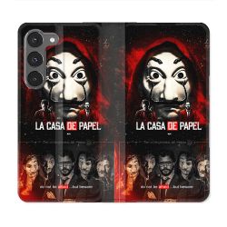 Housse Cuir Portefeuille Pour Samsung Galaxy A36 5G La Casa De Papel