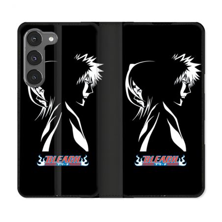 Housse Cuir Portefeuille Pour Samsung Galaxy A36 5G Manga Bleach Duo