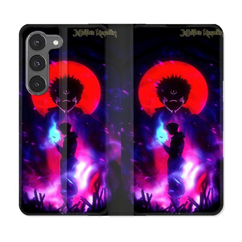 Housse Cuir Portefeuille Pour Samsung Galaxy A36 5G Manga Jujutsu Kaisen Itadori Sukuna