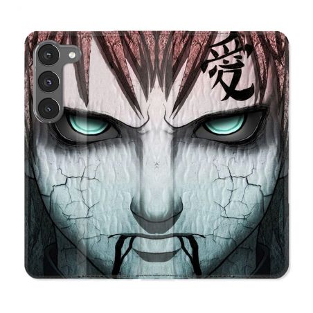 Housse Cuir Portefeuille Pour Samsung Galaxy A36 5G Manga Naruto Gaara