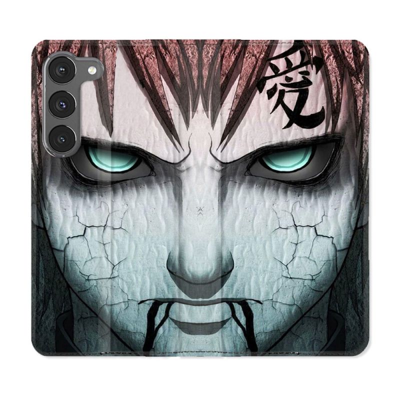 Housse Cuir Portefeuille Pour Samsung Galaxy A36 5G Manga Naruto Gaara