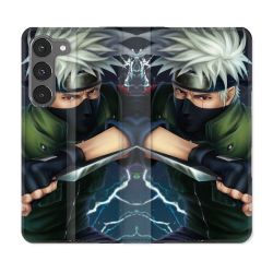 Housse Cuir Portefeuille Pour Samsung Galaxy A36 5G Manga Naruto Kakashi