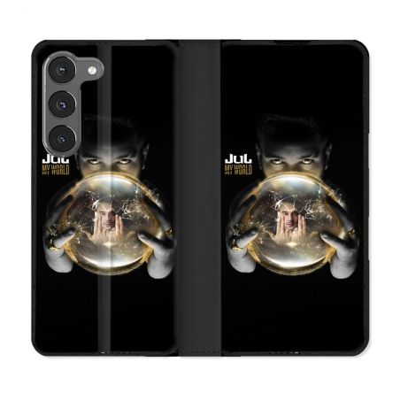 Housse Cuir Portefeuille Pour Samsung Galaxy A36 5G Musique Jul Affiche