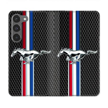 Housse Cuir Portefeuille Pour Samsung Galaxy A36 5G Mustang
